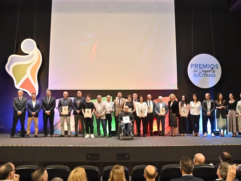 Manolet Almonds en la gala de los Premios 